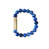 Les Fines Lames Punch Bracelet BRASS SODALITE Medium